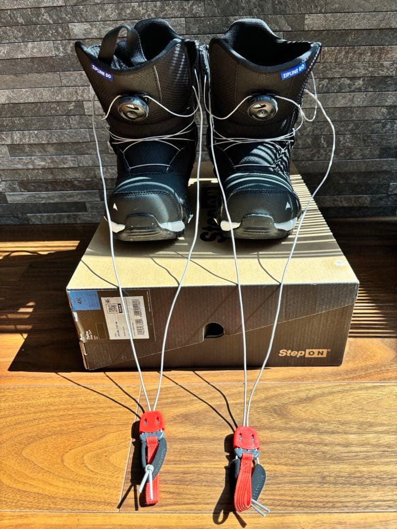 Burton Step On スノーボードブーツ ブラック　22センチ