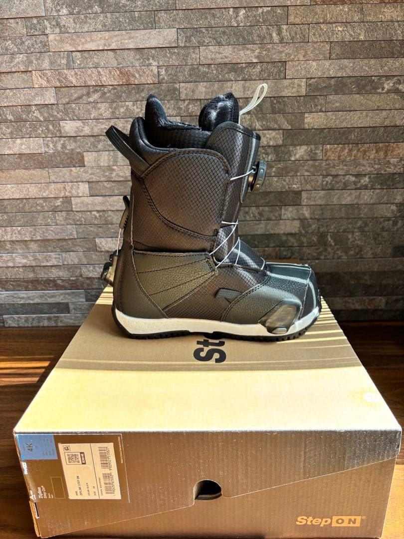 Burton Step On スノーボードブーツ ブラック　22センチ