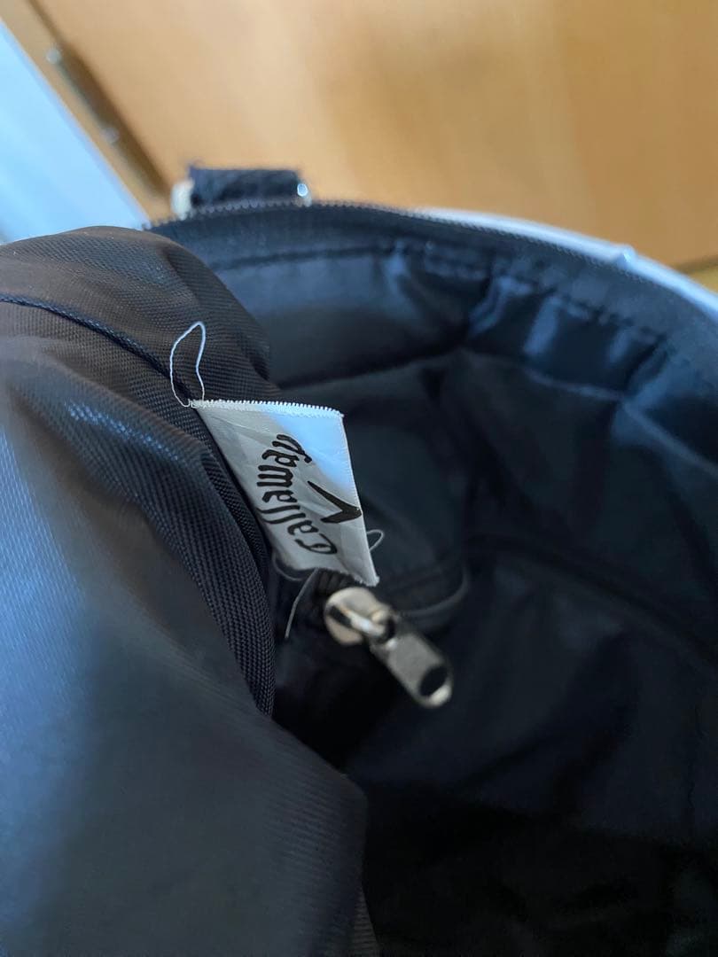 Callaway ゴルフトートバッグ シューズ入れ付き ブラック