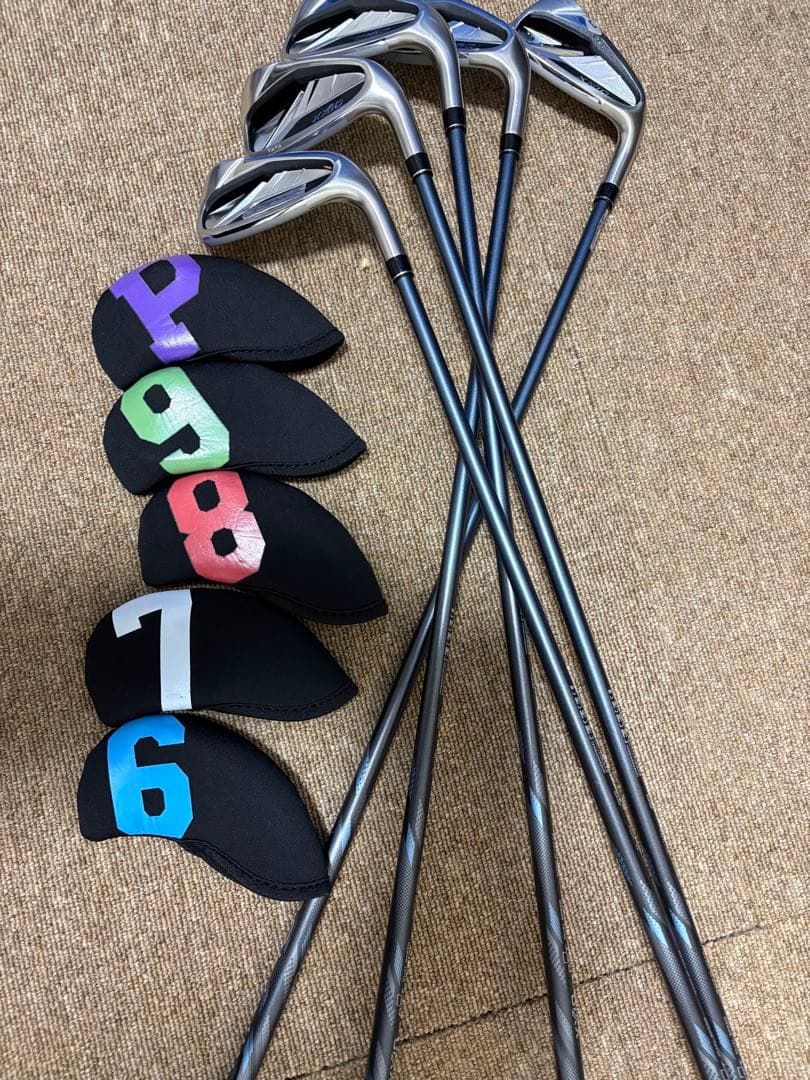 【美品】ゼクシオ14アイアンセット　 SR 6-P
