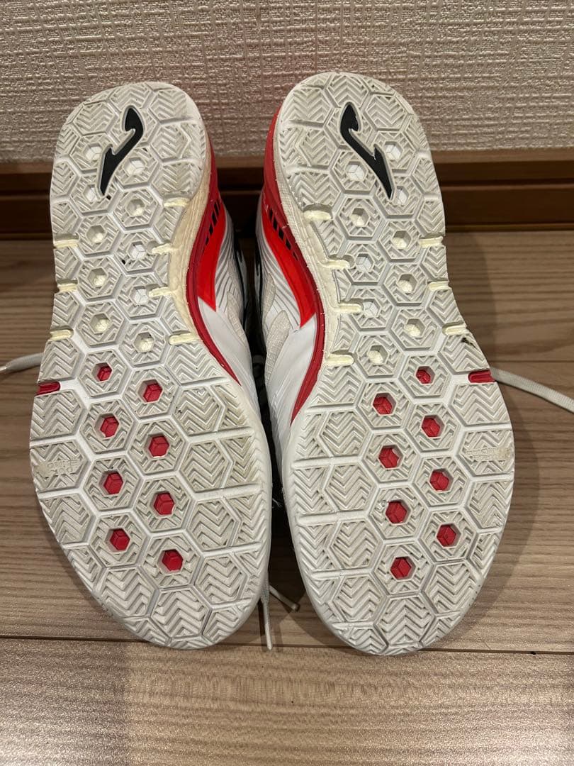 Joma REGATE ホワイト/レッド 25.0センチ