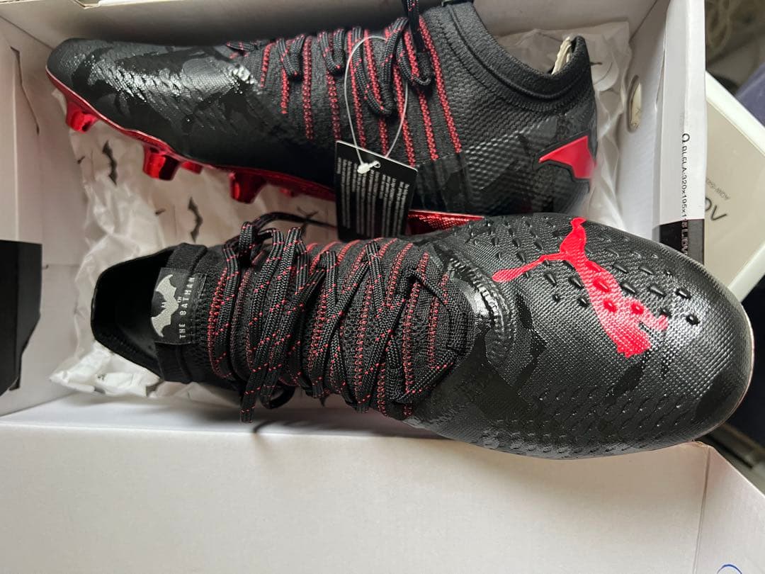 Puma FuzionFit サッカーシューズ 黒/赤