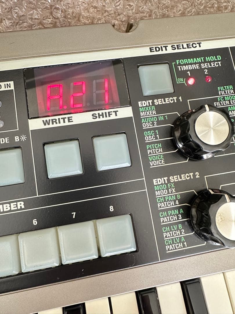 microKORG 通電発音確認済 korg アナログシンセ 良品
