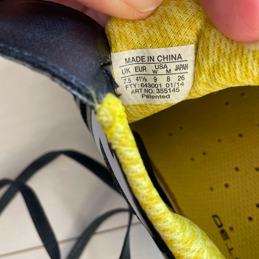 MAVIC 自転車用シューズ 7.5 26センチ　黒/黄色