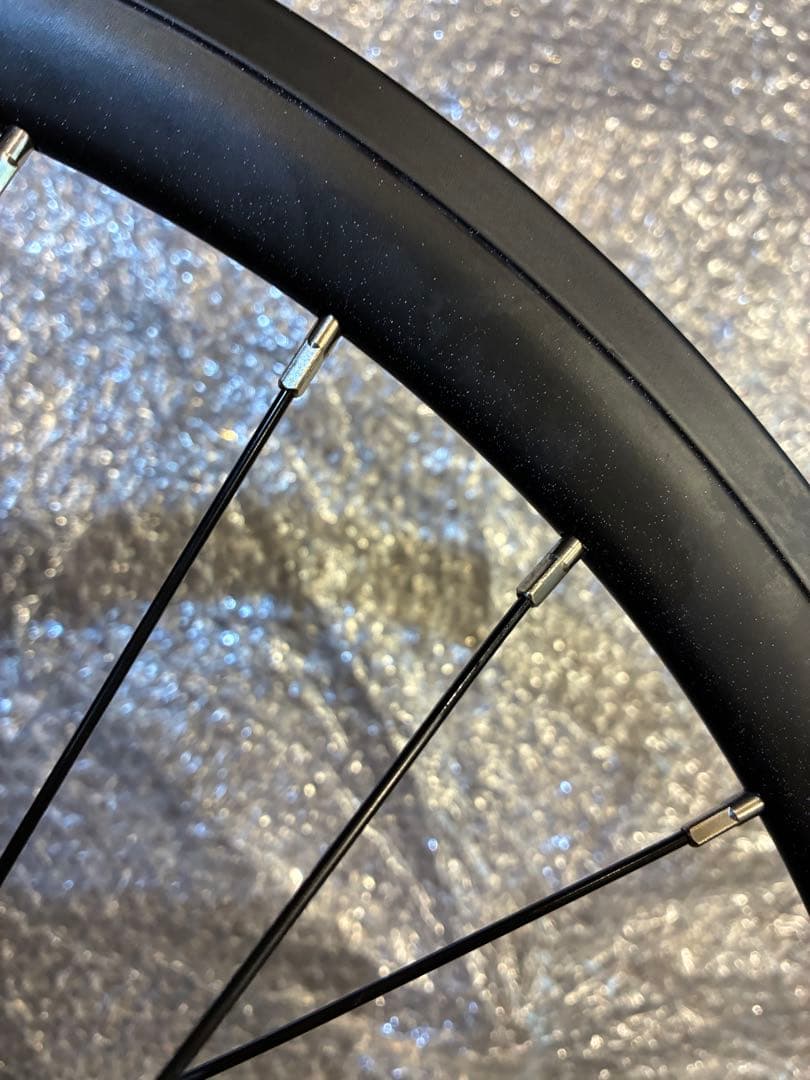 未使用 ブラック 完組フロントホイール 20インチ(451)自転車用