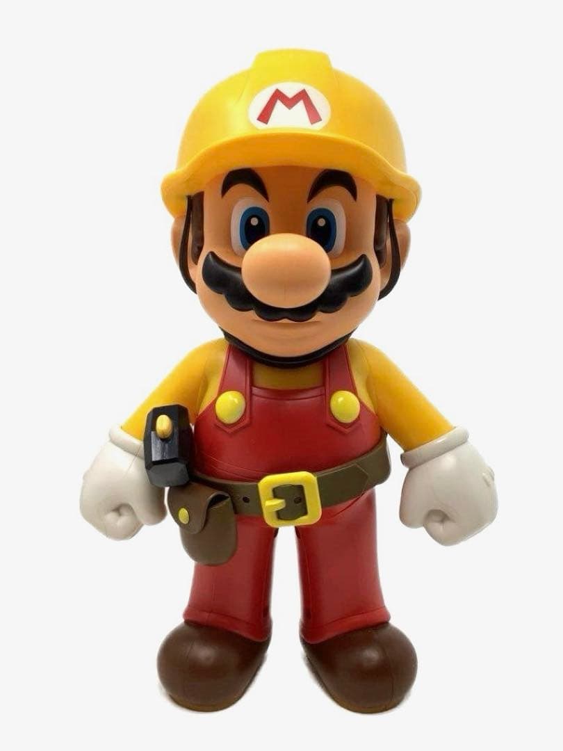 スーパーマリオ ビッグアクションフィギュア ゴールドマリオ ビルダーマリオ 2種