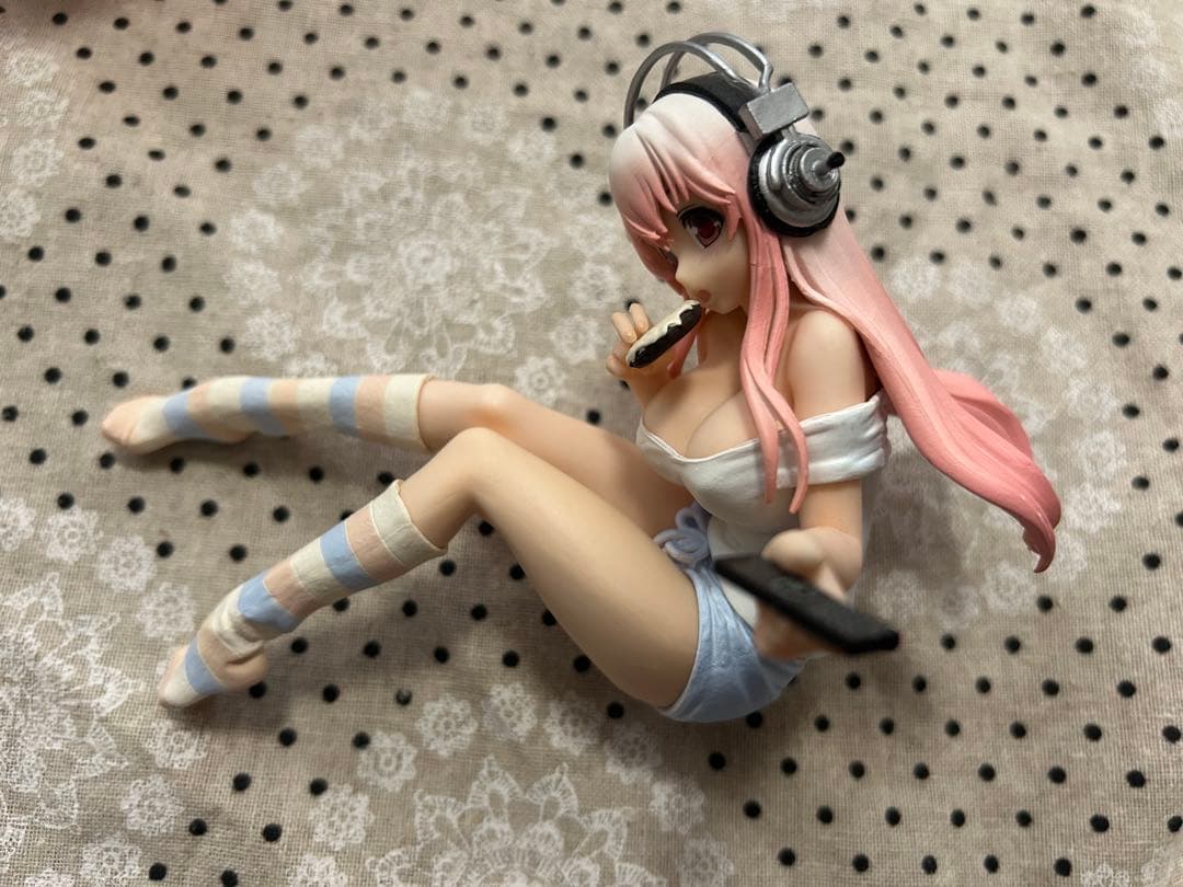 すーぱーそに子　フィギュア　おやつタイム
