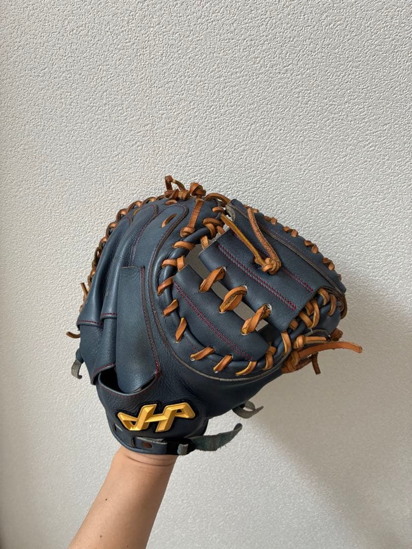 HATAKEYAMA M6 和牛軟式キャッチャーミット22M6 Jブルー