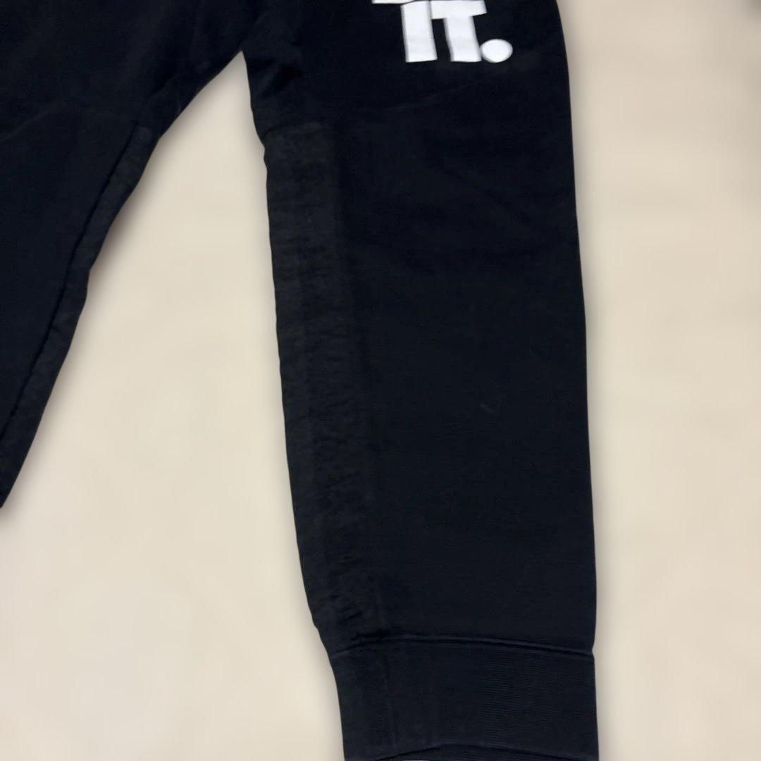 【美品】Nike 裏起毛ジャージ上下セット 黒　メンズ用