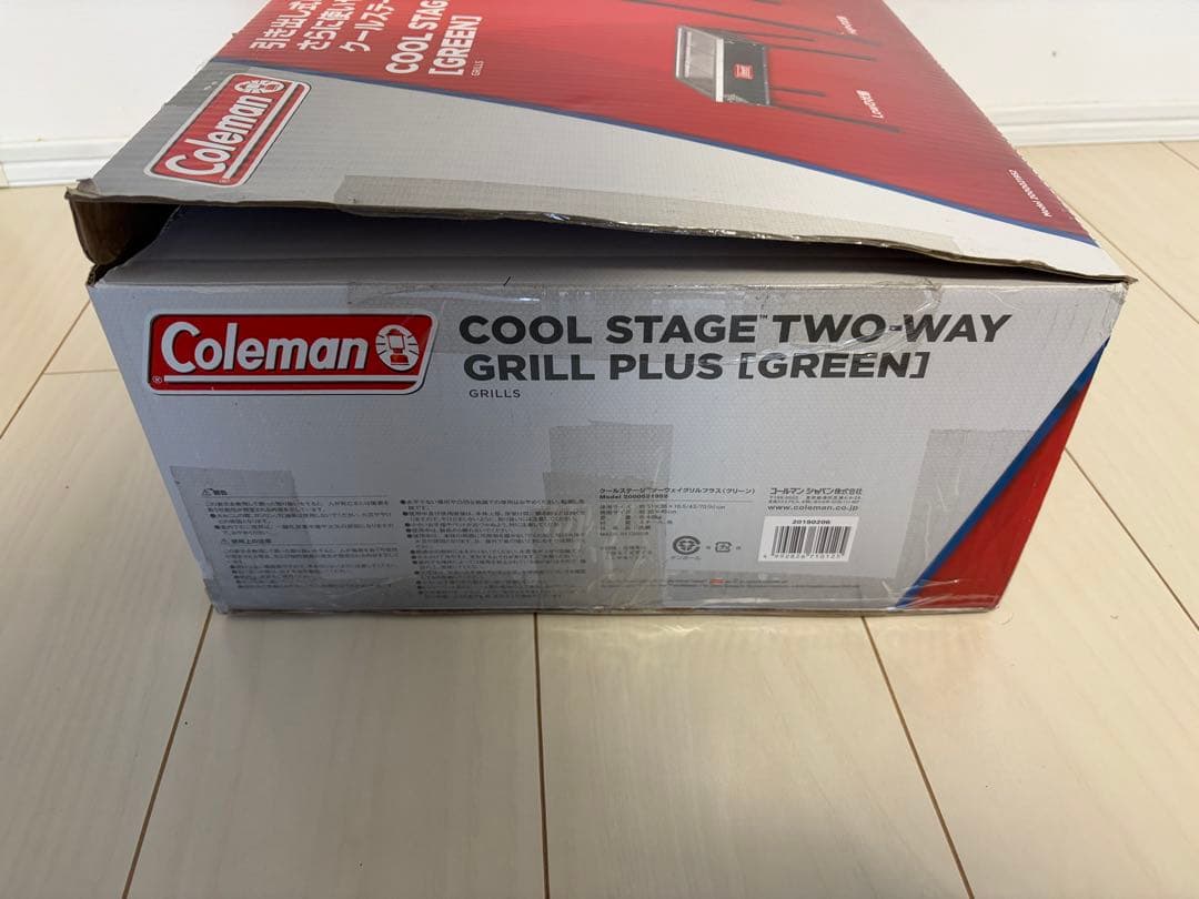 バーベキュー・調理用品 Coleman COOL STAGE TWO-WAY GRILL PLUS
