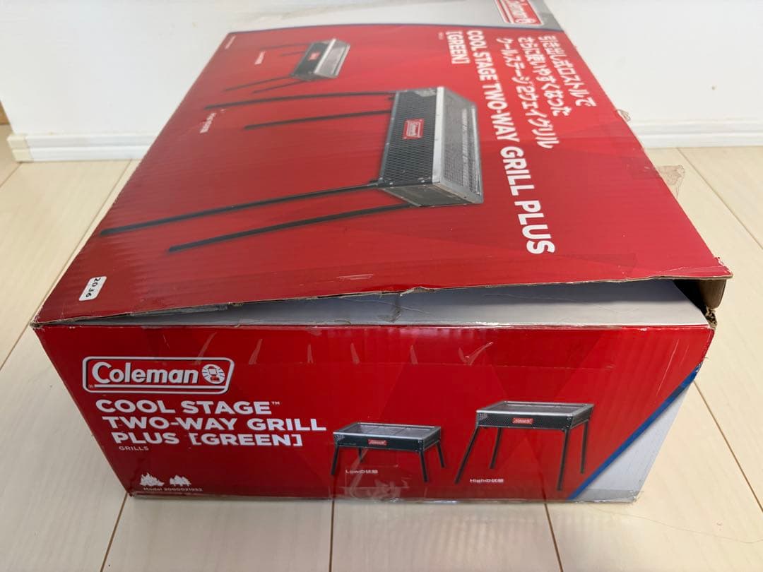 バーベキュー・調理用品 Coleman COOL STAGE TWO-WAY GRILL PLUS