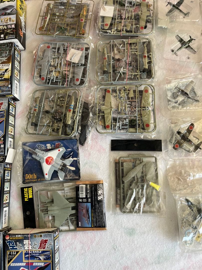 航空機プラモデルキットコレクション多数
