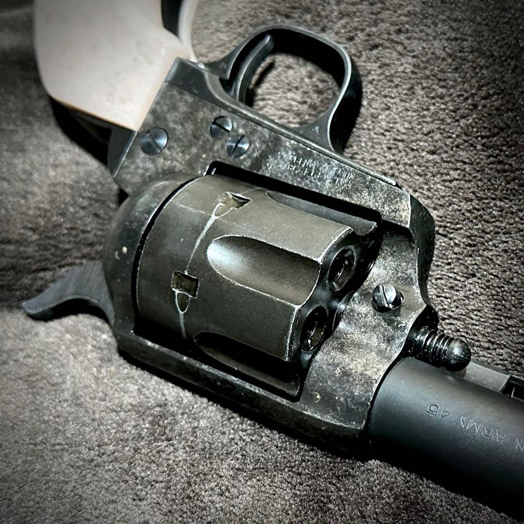 タナカ COLT SAA デタッチャブルシリンダー 外装カスタム タイルグリップ