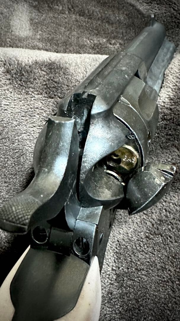 タナカ COLT SAA デタッチャブルシリンダー 外装カスタム タイルグリップ