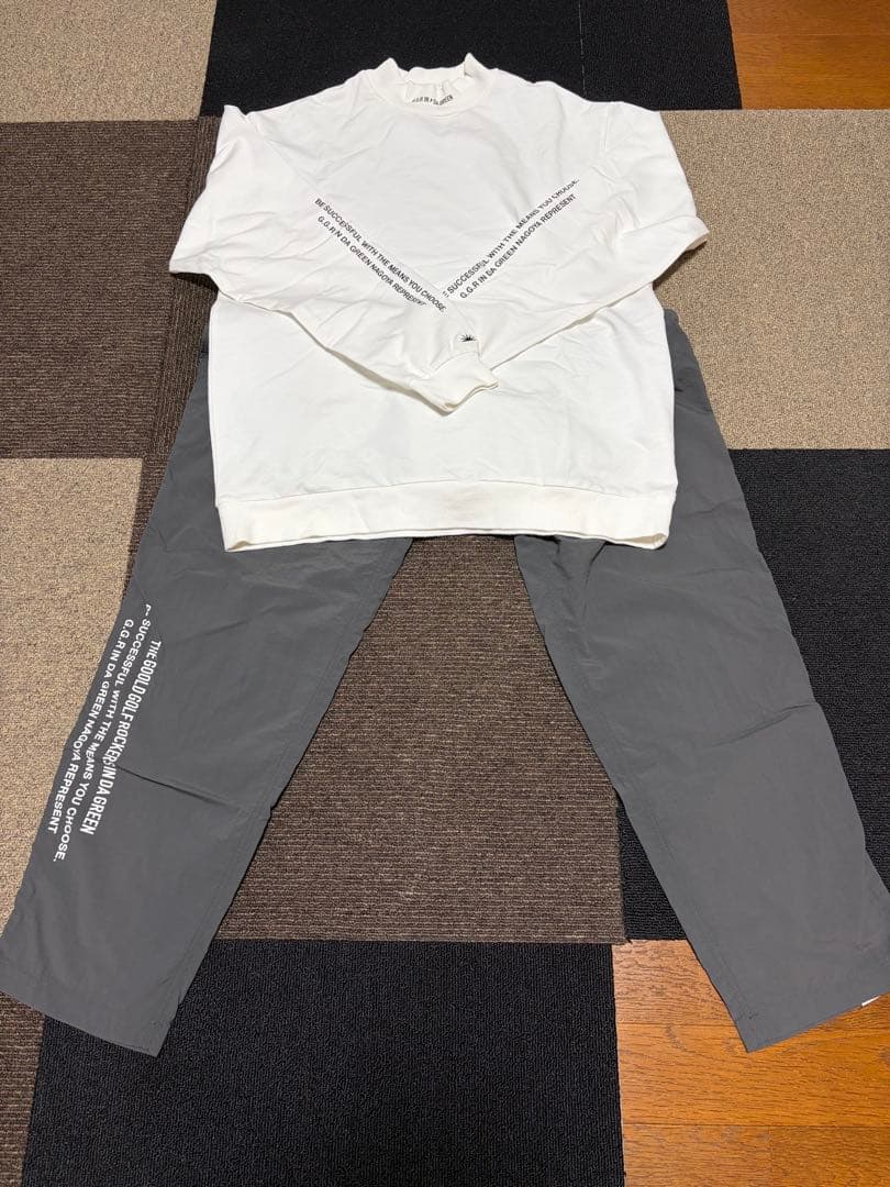 Goold golf rockers セットアップ　パンツ、シャツ、ベストセット