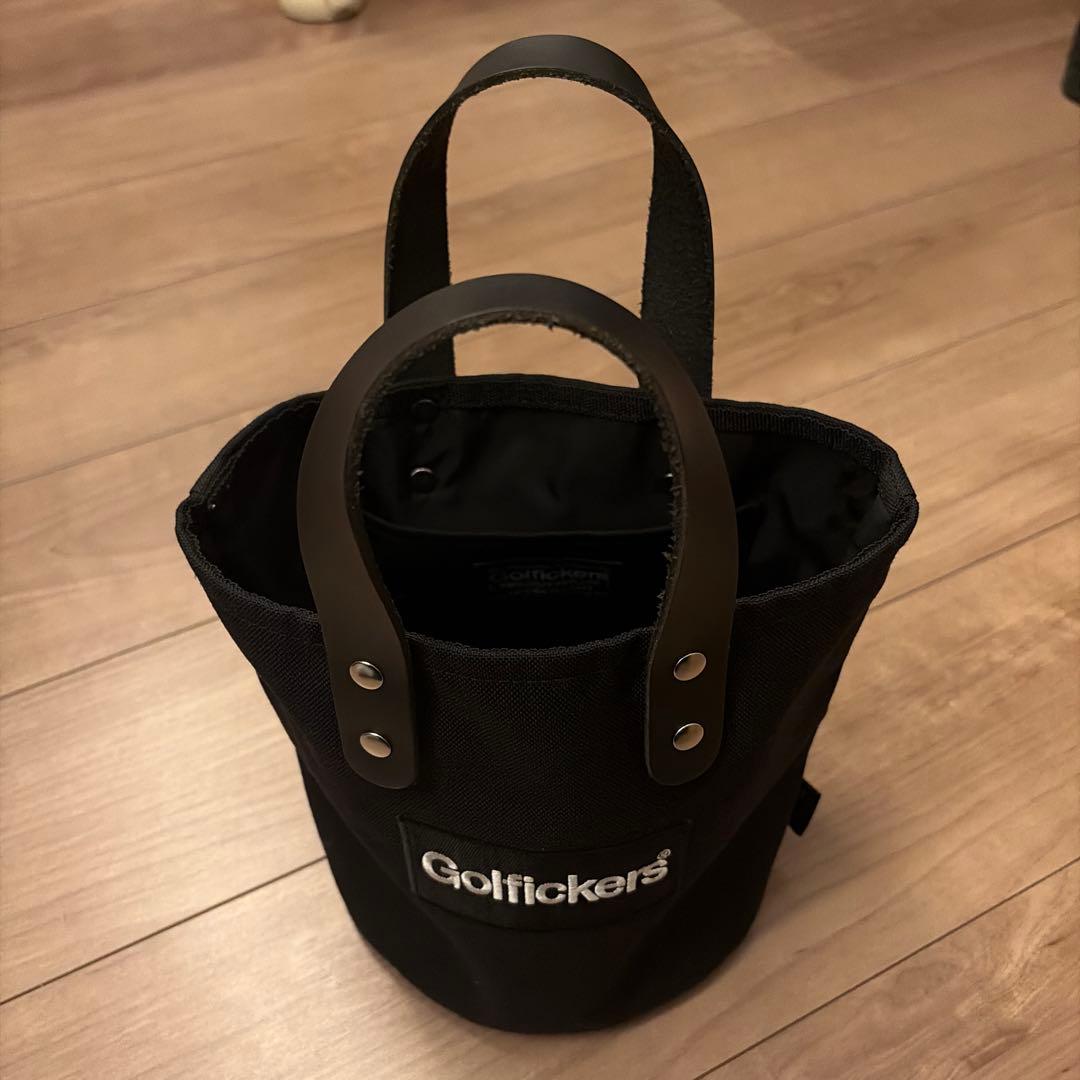 Golfickers ゴルフィッカーズ カートバッグ ゴルフバックBlack