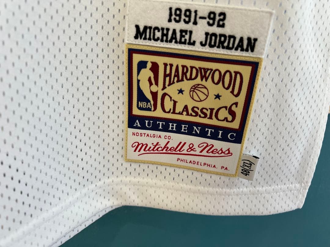 Mitchell&Ness ブルズ ジョーダン23 ジャージ ユニフォーム 白