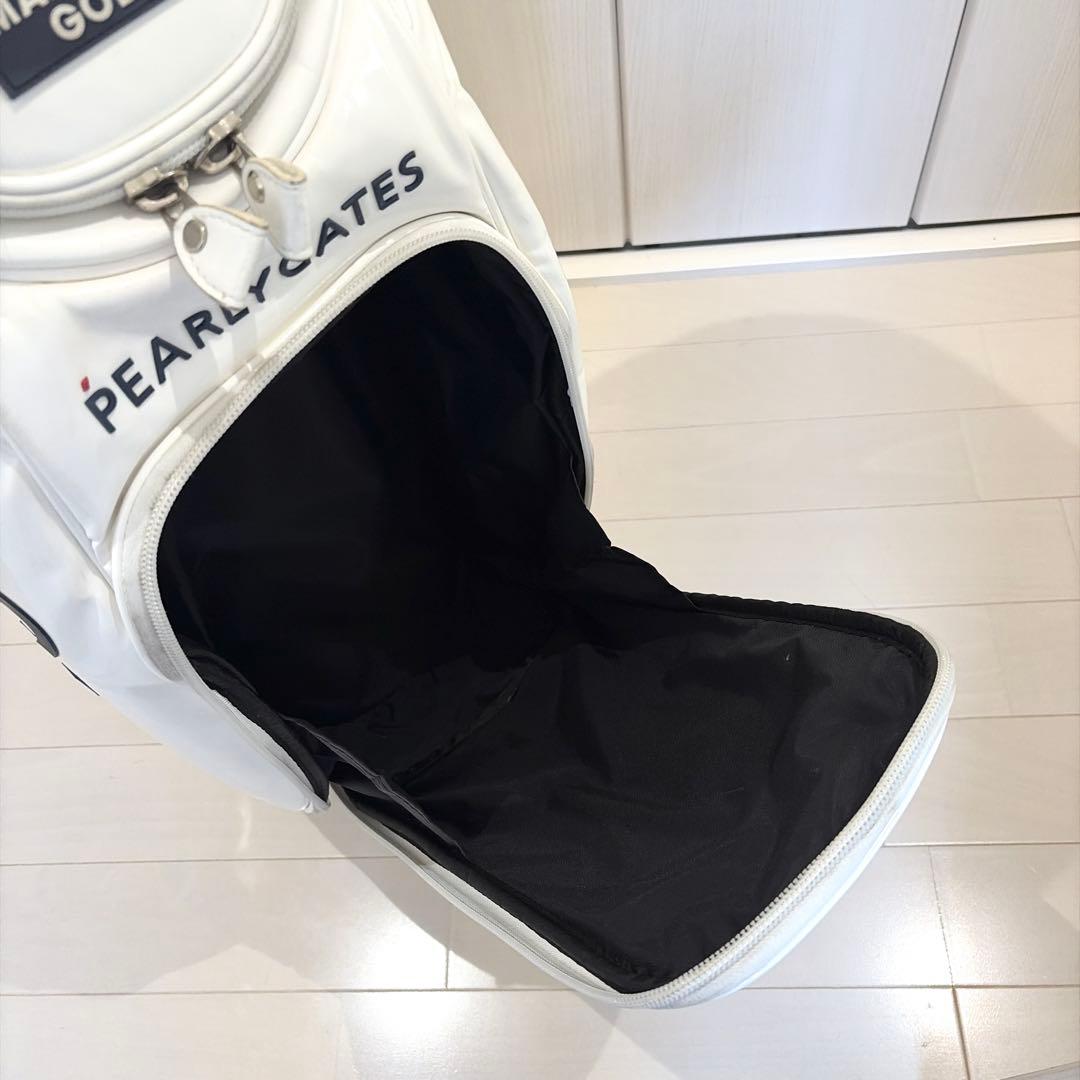 PEARLY GATES★パーリーゲイツ★キャディバッグ★ 正規品★立体ロゴ