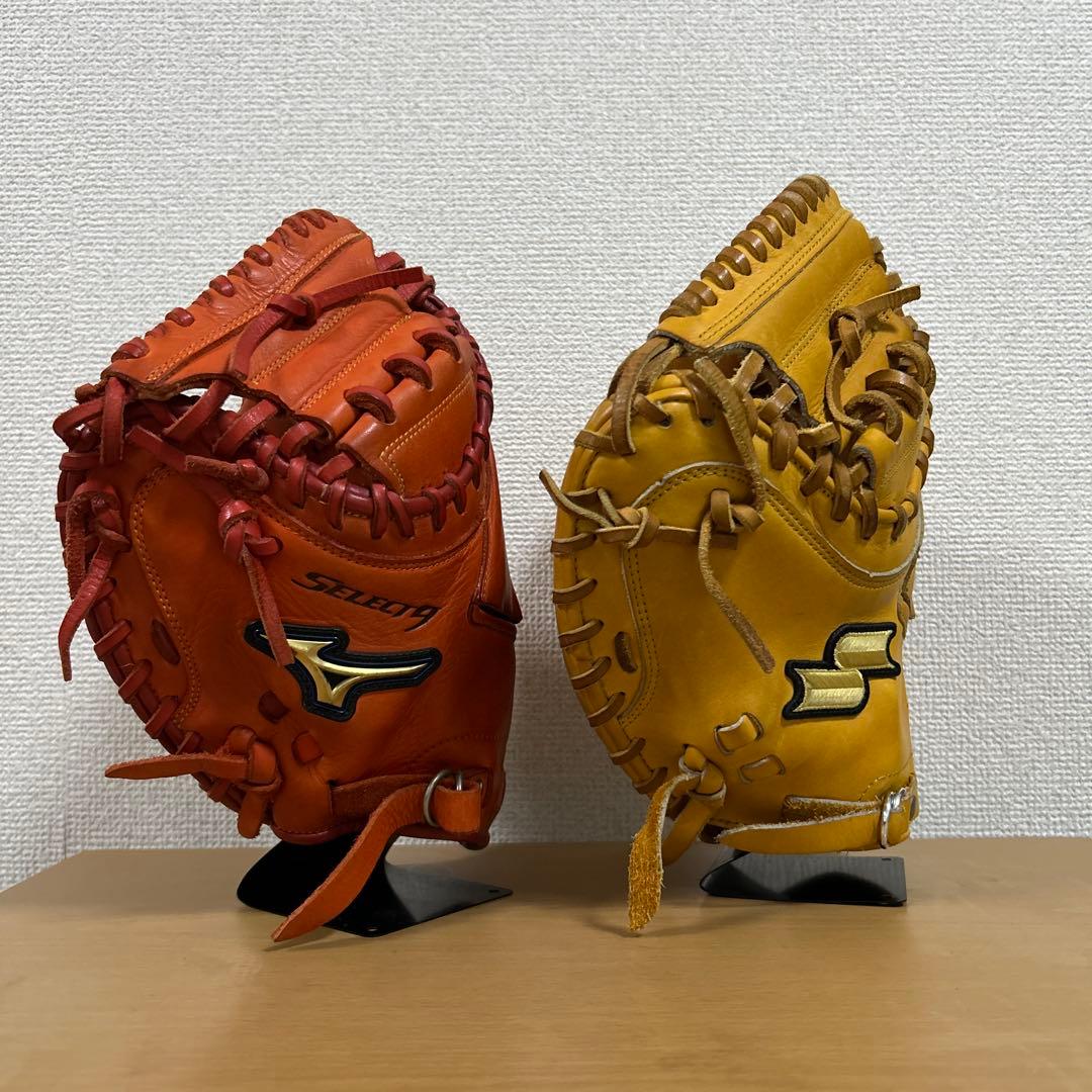 左投用軟式キャッチーミット　ミズノセレクト９　爆音仕様