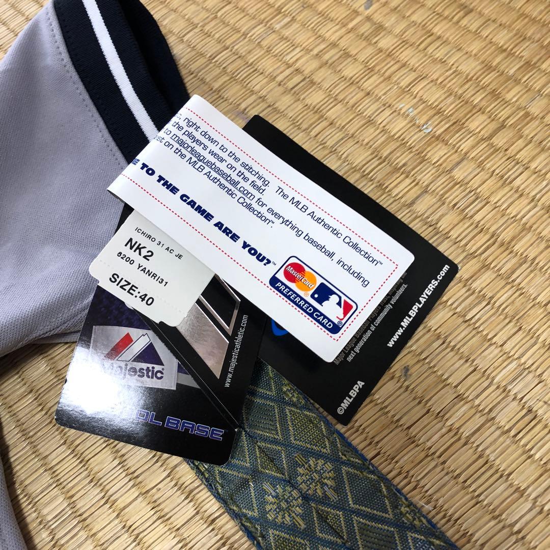 13512 希少新品タグ付き ニューヨークヤンキース　イチロー　ユニフォーム