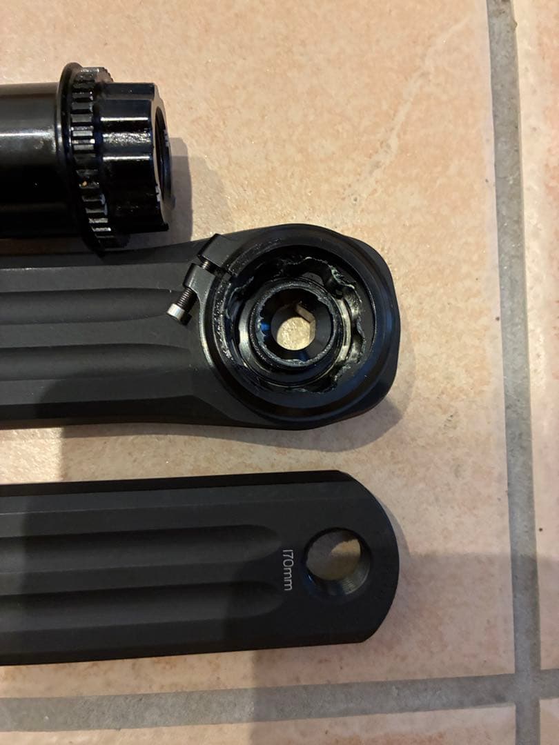 ROTOR ALDHU クランク170mm +30mmアクスル