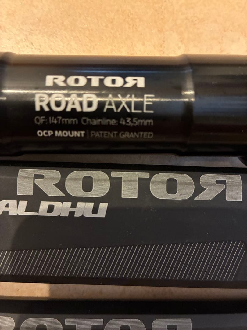 ROTOR ALDHU クランク170mm +30mmアクスル