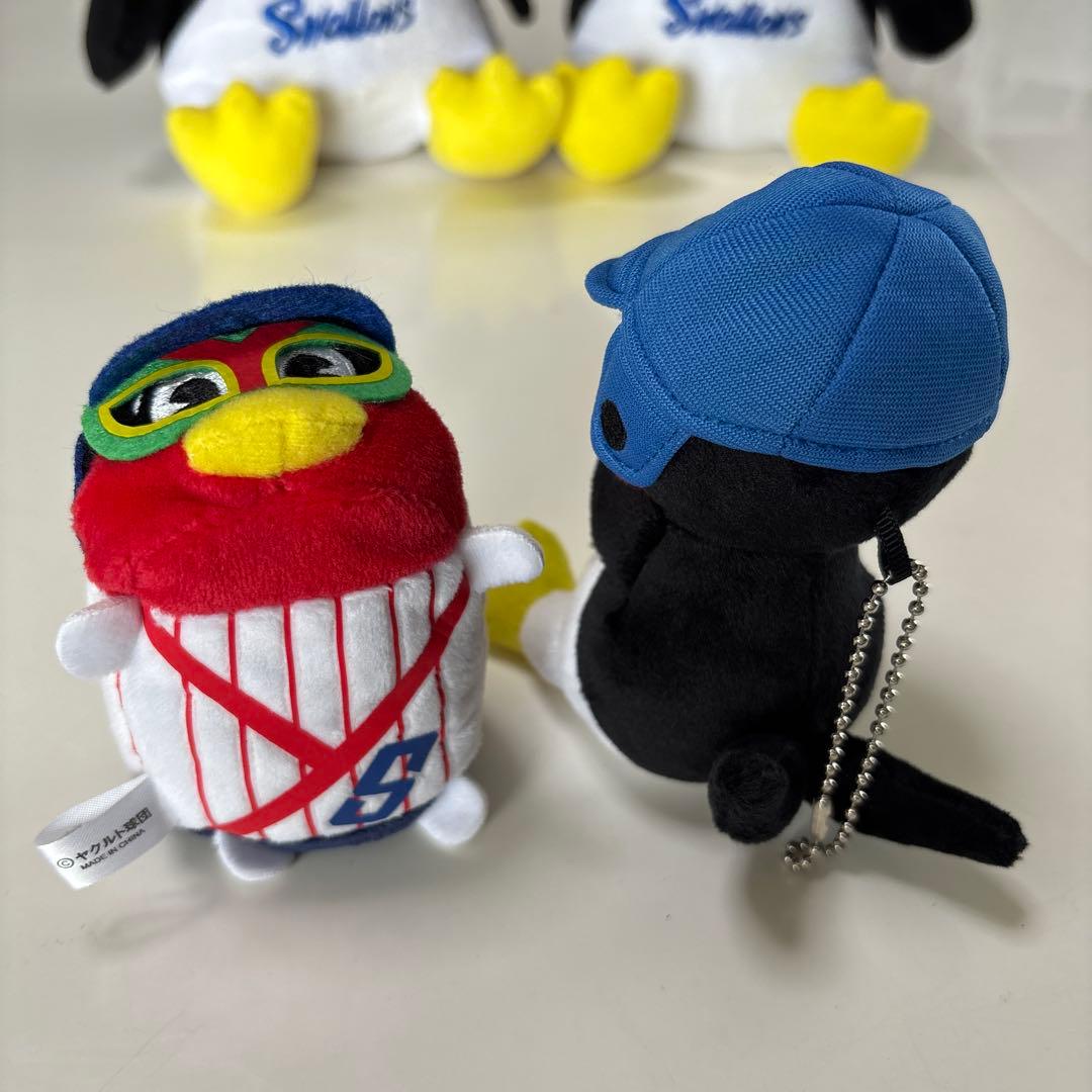 ヤクルトスワローズ つば九郎 お手玉 ひっつき ぬいぐるみ まとめ売り