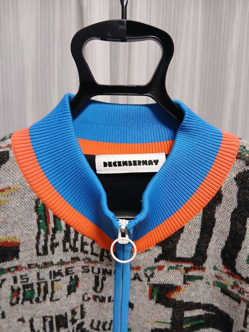 DECEMBERMAY グラフィックニットセーター XL