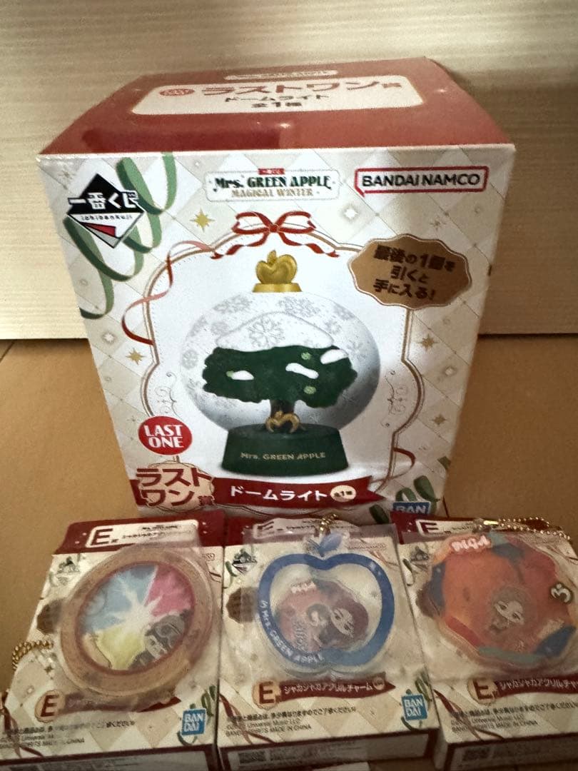 Mrs. GREEN APPLE ドームライト 5点セット　1番くじ　ラスワン賞