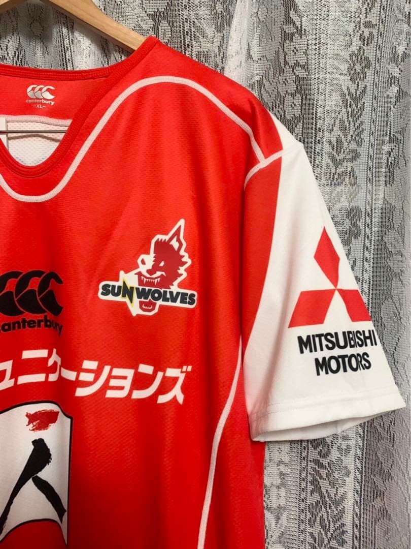 【新品】Canterbury カンタベリー サンウルブズ ユニフォーム XL