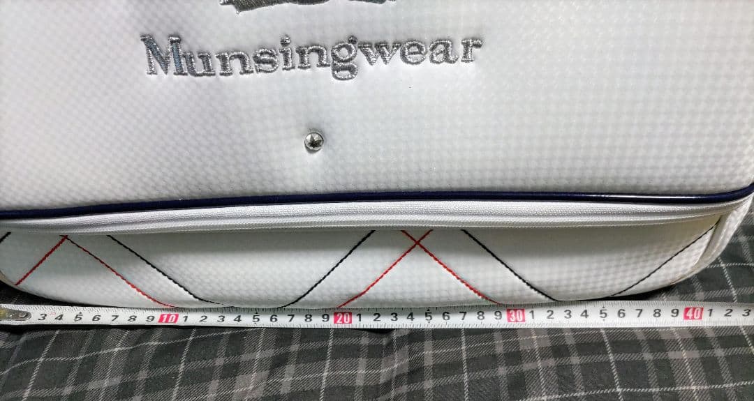 Munsingwear ゴルフバッグ とアディダス ゴルフシューズ 23.5cm