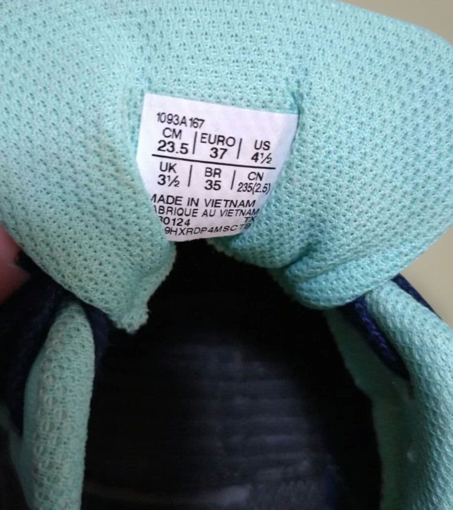 ASICS EFFORT スパイクシューズ 23,5 ネイビー/ミント