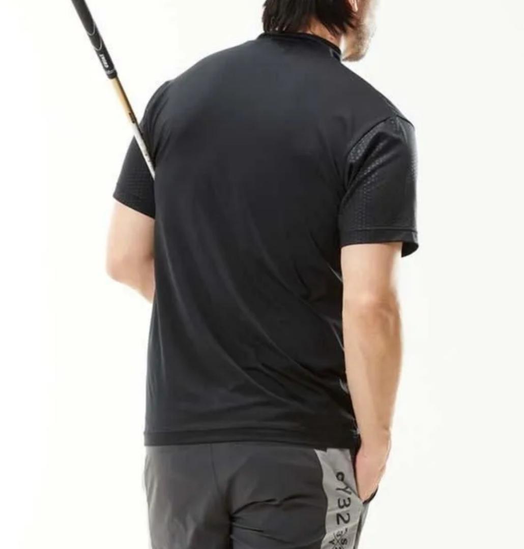 新品☆【SY32 GOLF】 G-002 EMBOSS STRETCH MOCK