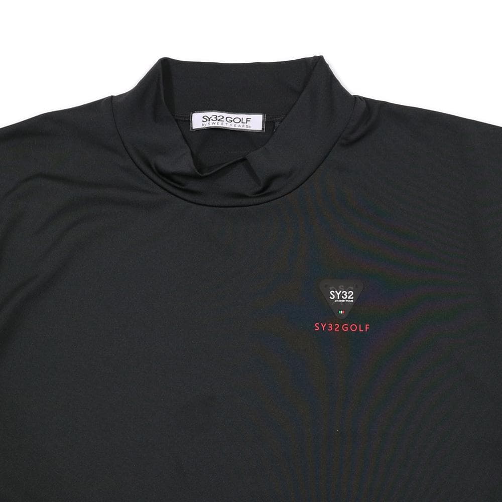 新品☆【SY32 GOLF】 G-002 EMBOSS STRETCH MOCK