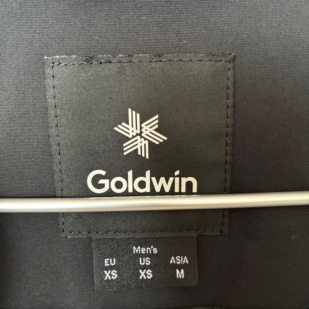 Goldwin スキーウェア フード付き 黒　Mサイズ　ジャケットのみ