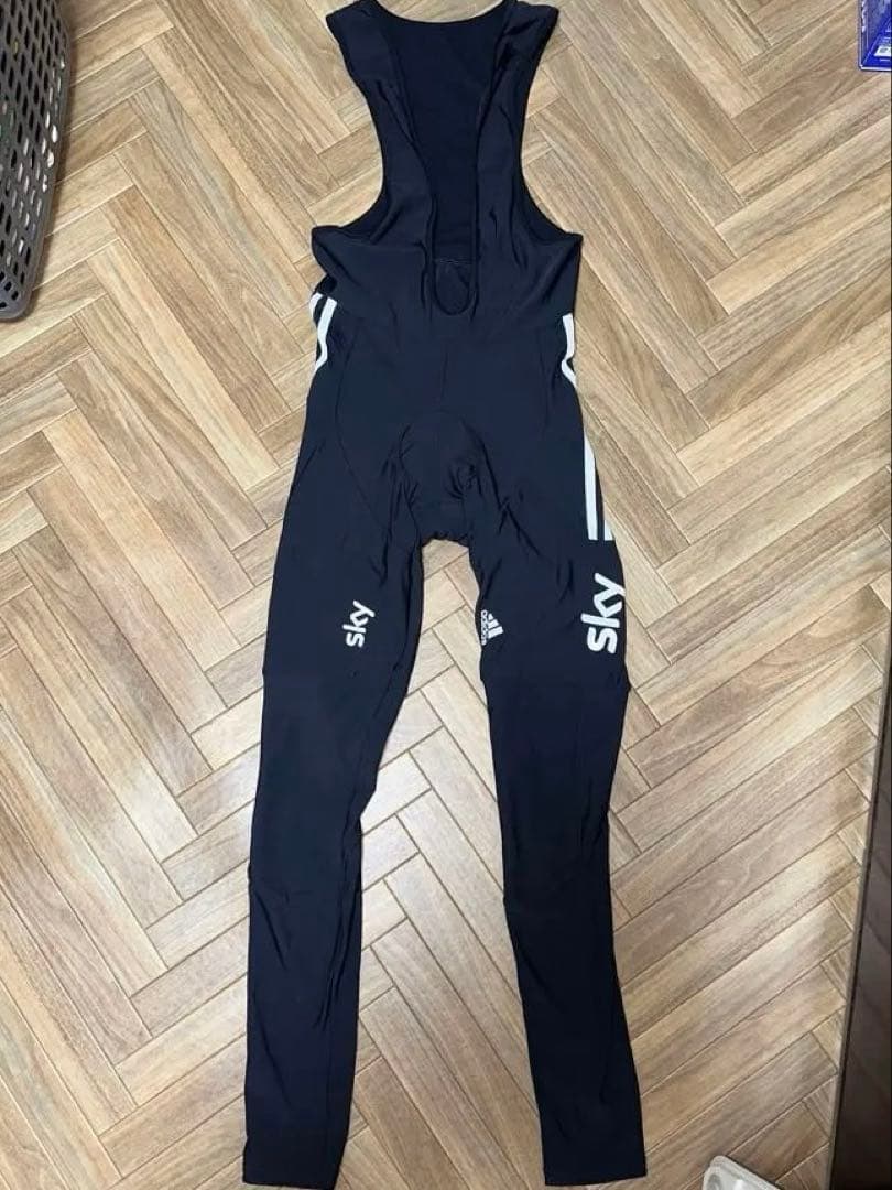 team SKY サイクルジャージ 上下セット　ビブタイツ Mサイズ