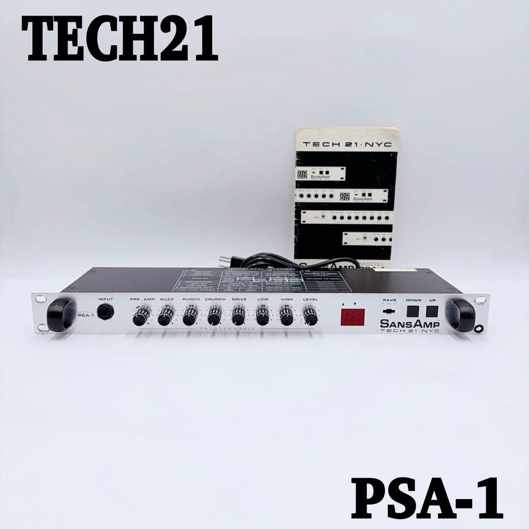 【動作品】TECH21 SANSAMP PSA-1 ギター プリアンプ