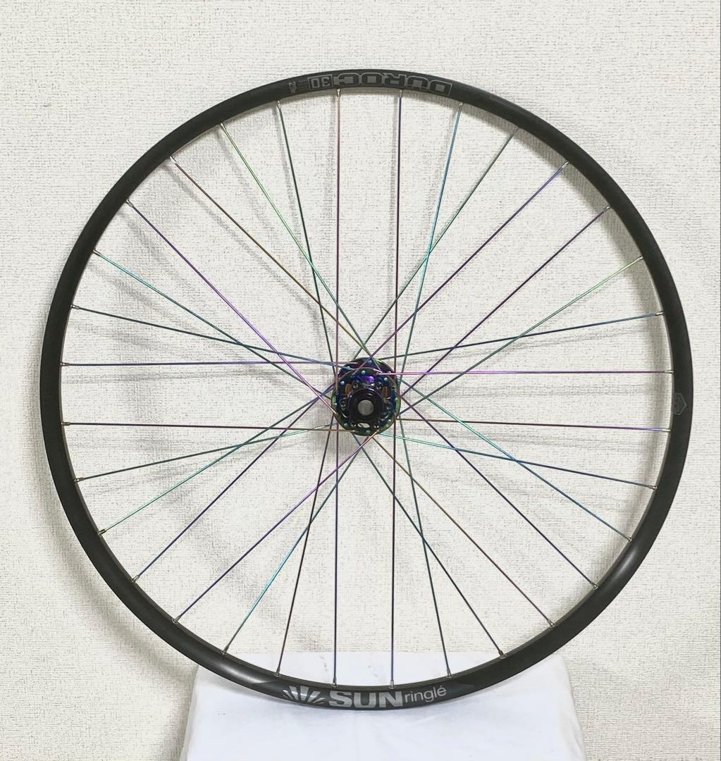MTB 29er フロントホイール 100×15㎜ オイルスリック新品 未使用