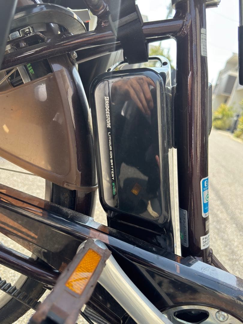 ブリヂストン 電動アシスト自転車（チャイルドシート付き）