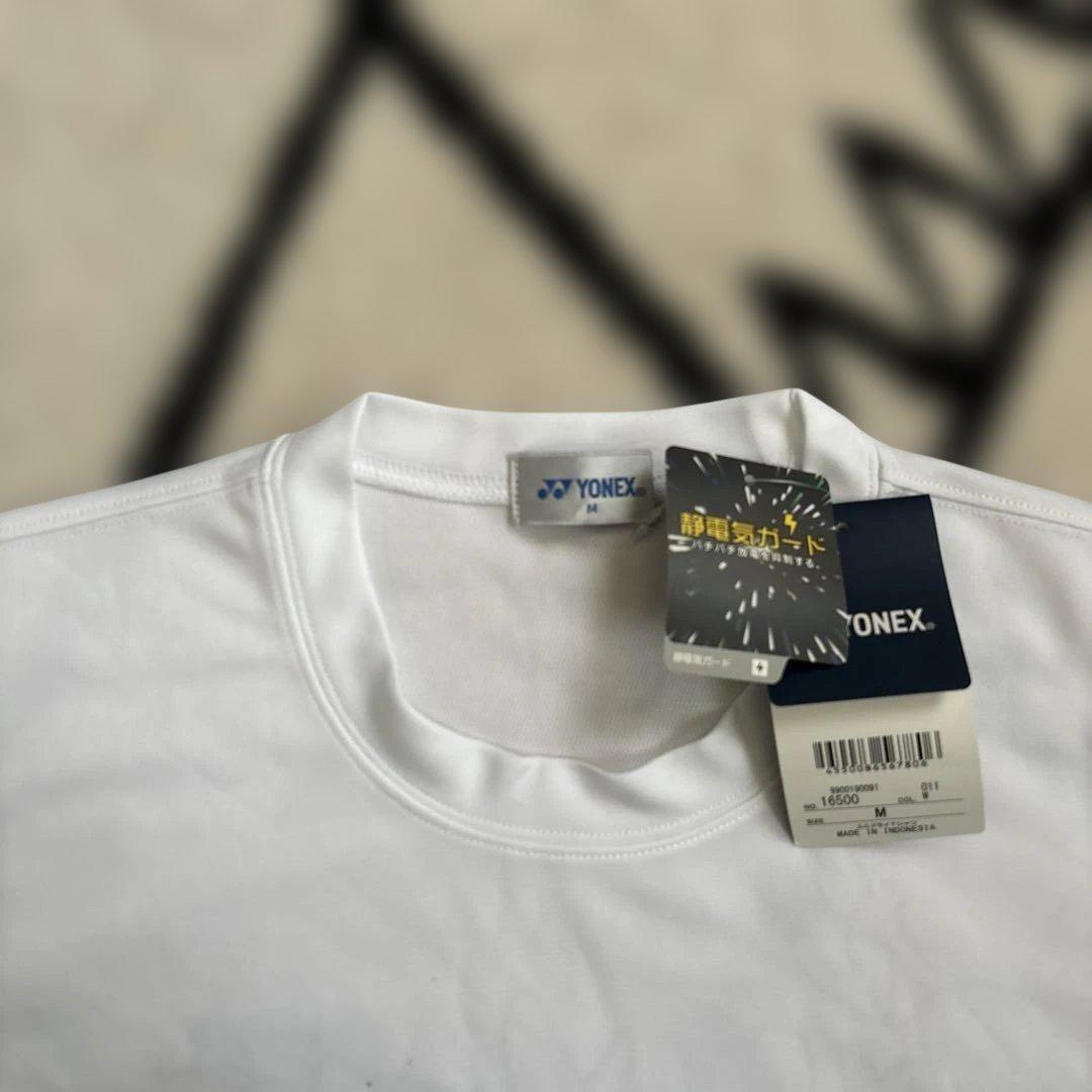 ヨネックス直筆サイン入りウェア　Tシャツ M 白