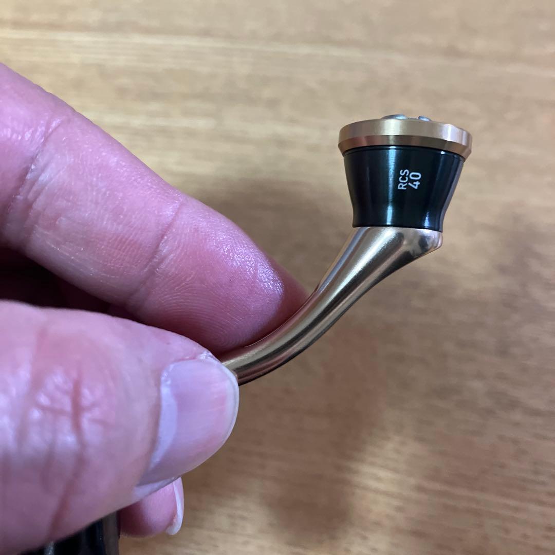 新品　SLP WORKS 22RCS 40mm ハンドル　リブレ　IPブラウン
