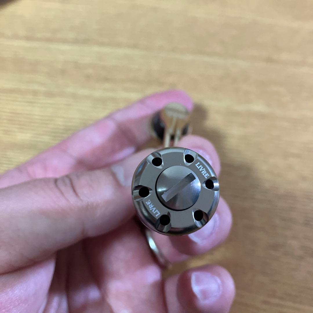 新品　SLP WORKS 22RCS 40mm ハンドル　リブレ　IPブラウン