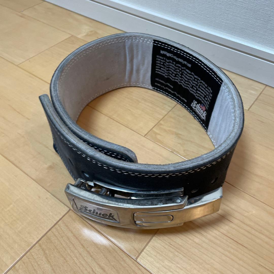 schiek トレーニング・パワーベルト 黒