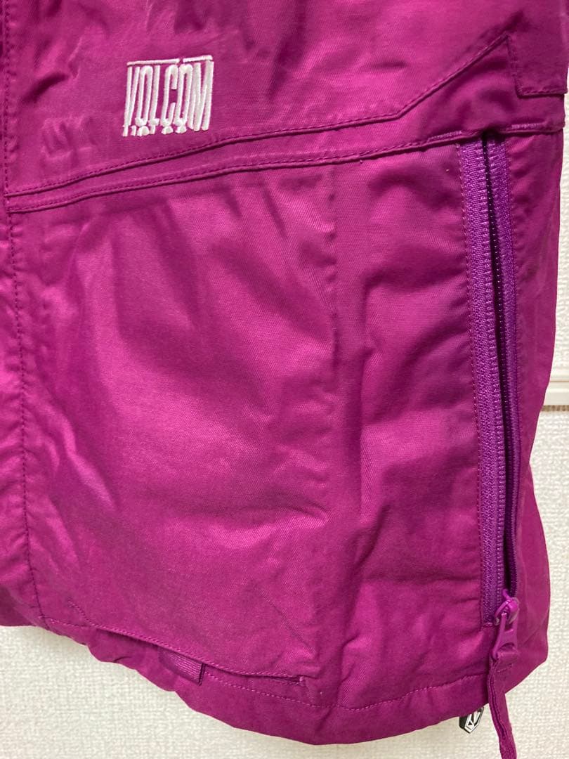 VOLCOM　スノーボードウェア　ジャケット　Lサイズ　パープル　派手好き必見☆