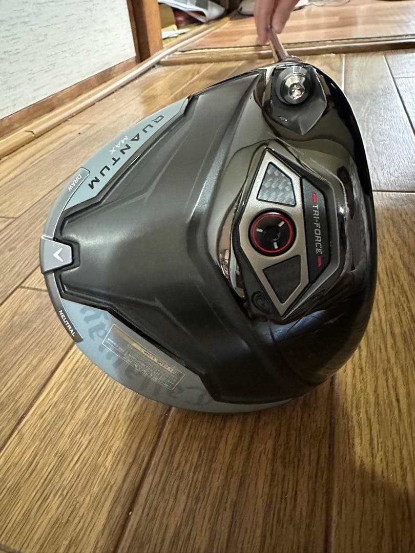 極美品レフティ キャロウェイ クアンタム MAX ドライバー 10.5° 純正S