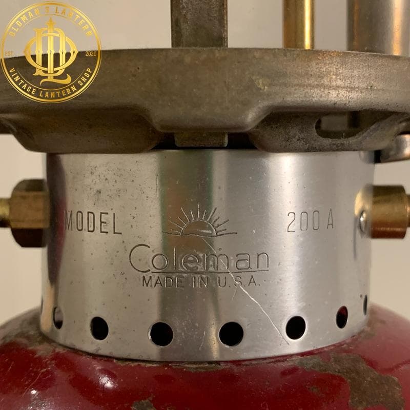 【バーガンディ】Coleman コールマン 200A 1962年3月