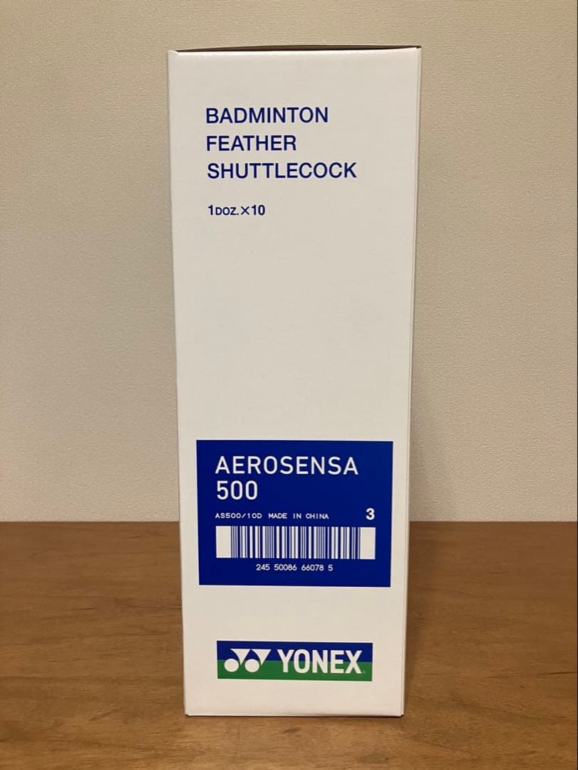 YONEX AEROSENSA500 バドミントンシャトル 1箱(10ダース)