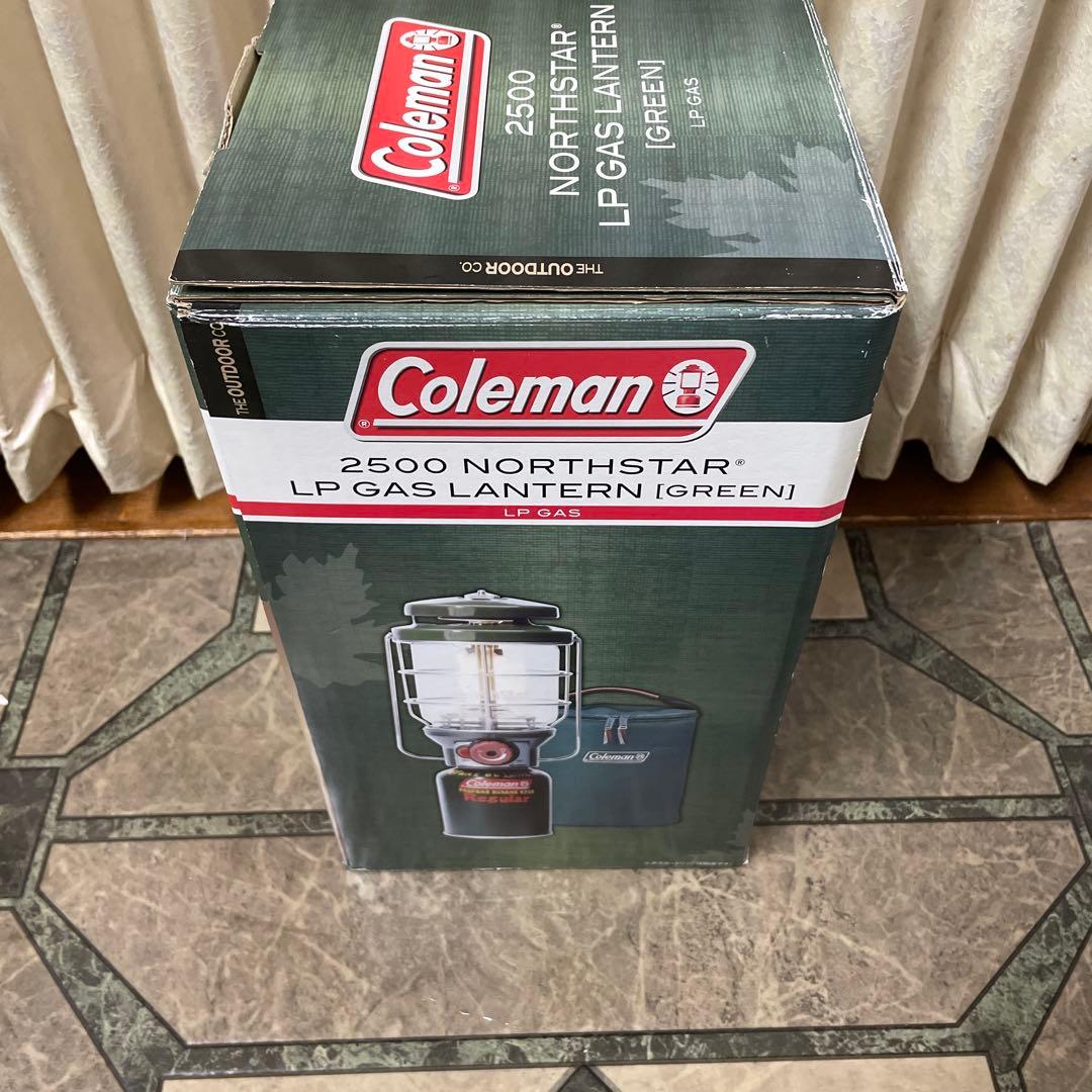 Coleman 2500 NORTHSTAR LP GAS ランタン　 グリーン