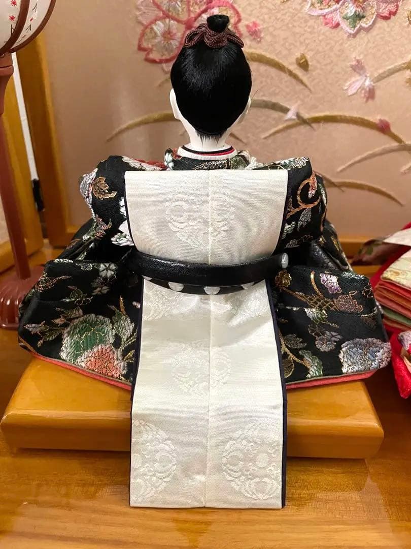 雛人形 ひな人形 紅月作 収納 コンパクト 木製本格収納飾り