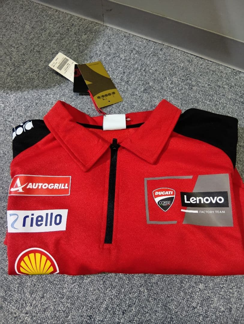 S〜XLサイズ/レノボ　Ducati MotoGp レプリカポロシャツ